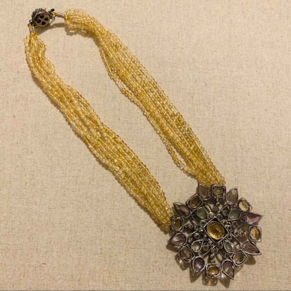 Art Karat | Necklace | Semi-Precious Necklace | Ethnic | Bollywood | Wedding - Picture 8 of 15